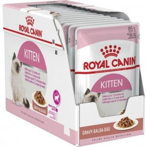 Royal Canin Fhn Kitten Gravy Kitten Canned 85 Gr X 12