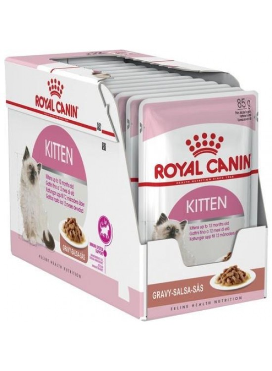 Royal Canin Fhn Kitten Gravy Kitten Canned 85 Gr X 12