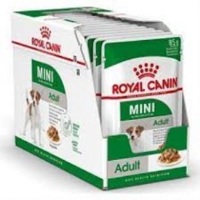Royal Canin Mini Adult Canned Dog Food 12 x 85 Gr