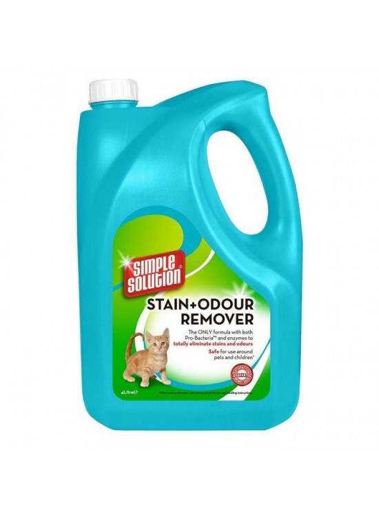 Simple Solution Cat Stain and Odor Remover 4 Liters