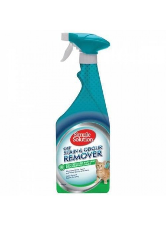 Simple Solution Kediler İçin Leke ve Koku Giderici 750 ML